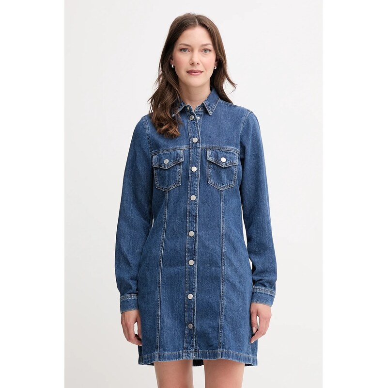Rifľové šaty Pepe Jeans 64858428