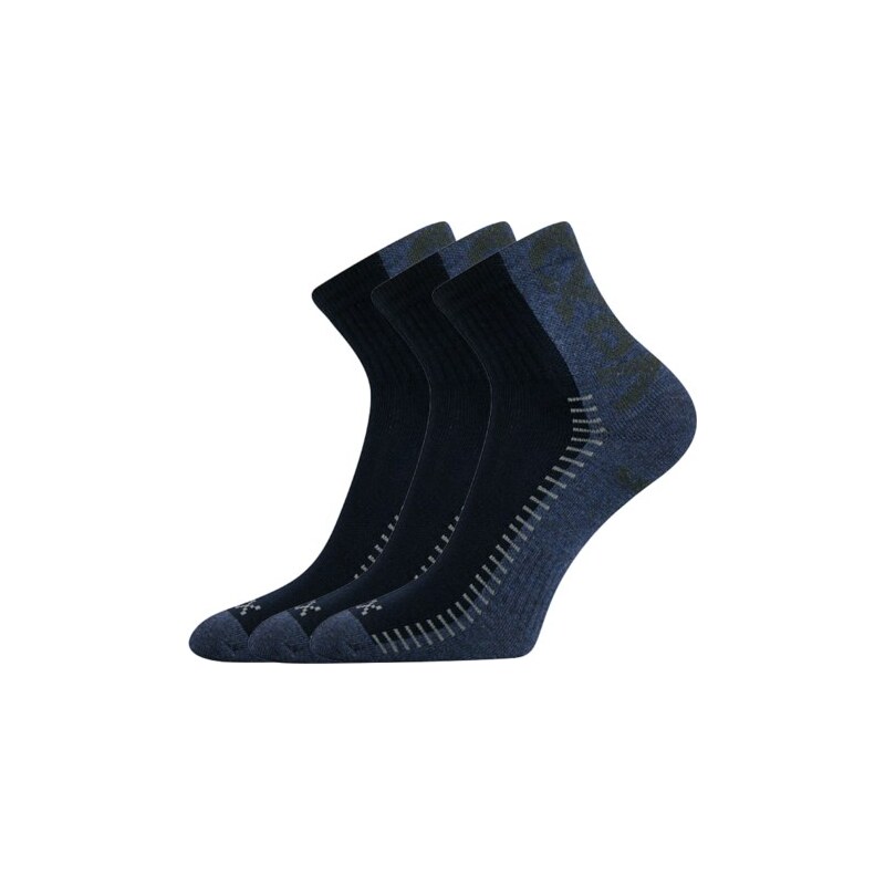 REVOLT antibakteriálne ponožky s iónmi striebra VoXX Tm. modrá 39-42 3 27456765