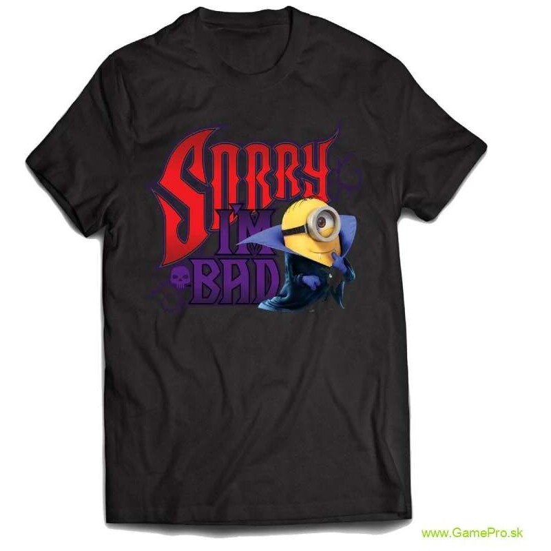 Gildan Minions - Sorry Im Bad (tričko) 64857422