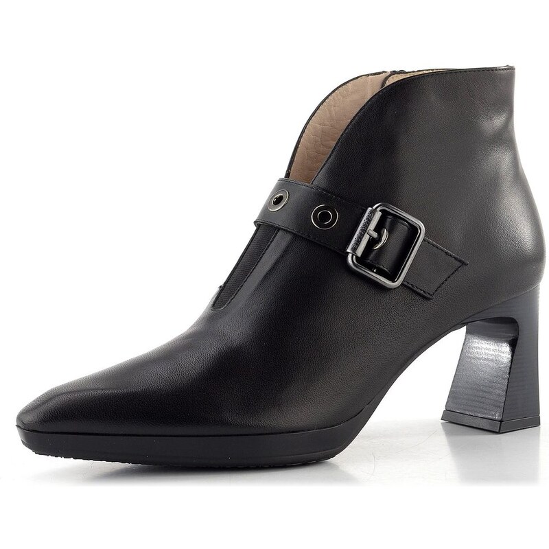 Hispanitas elegantní kotník na podpatku Atlanta black HI254244 65611984