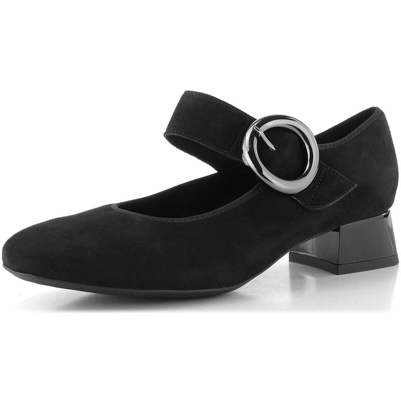 Ara širšie lodičky s priehlavkovým pásikom Graz Black 12-20434-01 65612167