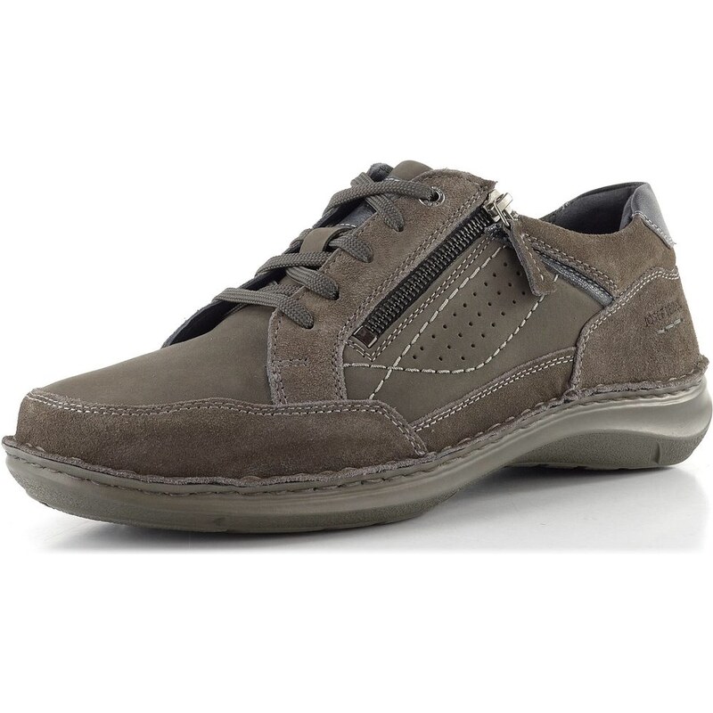 Josef Seibel pánske poltopánky so zipsom granit-kombi 44911TE387 65611993