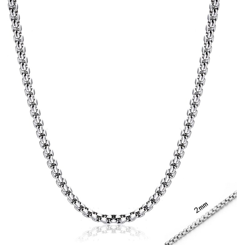 Lindas Jewelry Náhrdelník - Retiazka Veneziana 2mm chirurgická oceľ 64860254