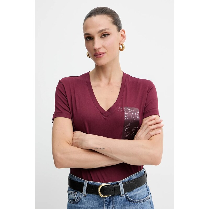 Bavlnené tričko Armani Exchange 64860585