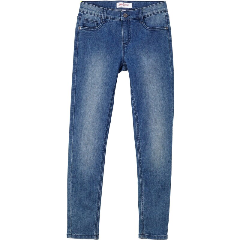 bonprix Džínsy Skinny, Mid Waist, farba modrá 44983785