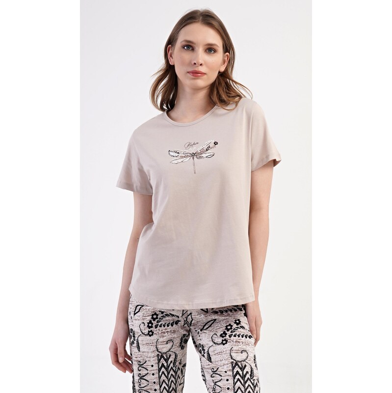 Vienetta Dámske pyžamo kapri Elena 64862995