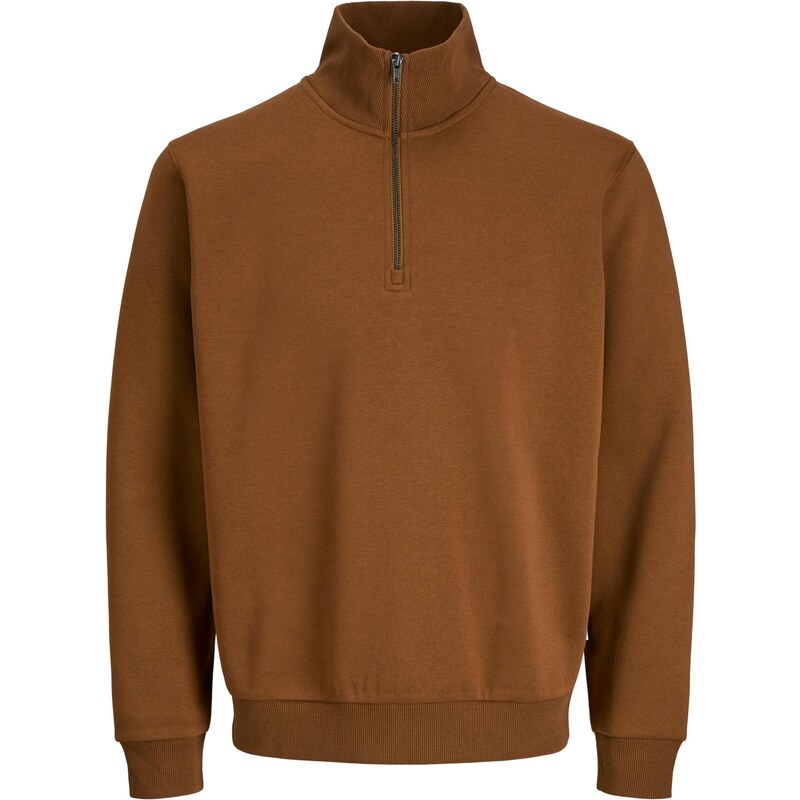 JACK & JONES Mikina JJEBradley karamelová 65394609