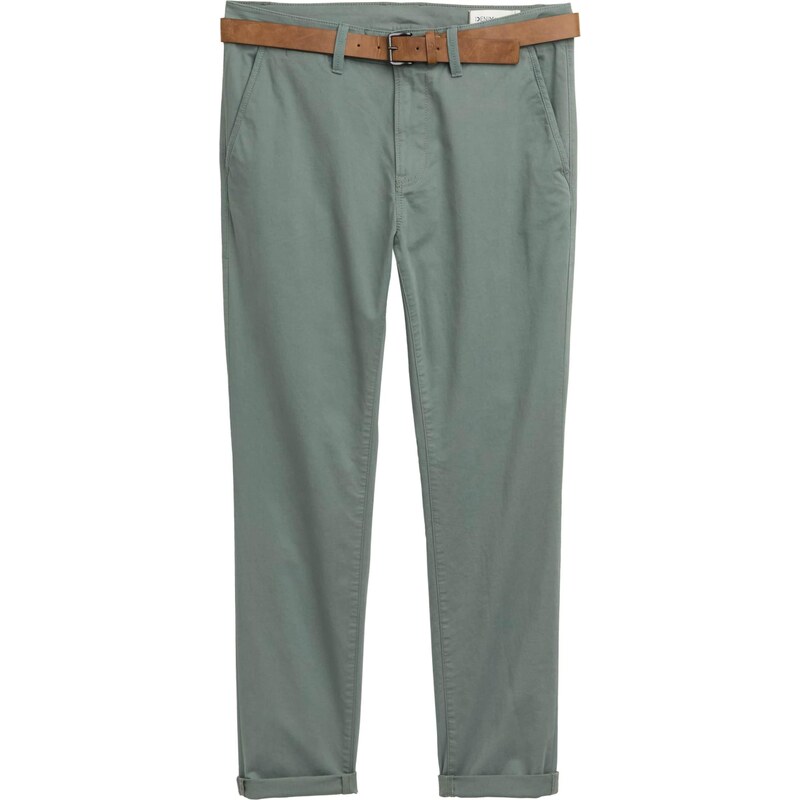 TOM TAILOR DENIM Chino nohavice zelená 64866127