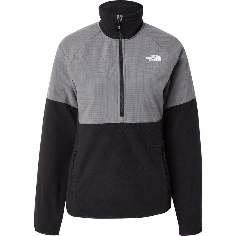 THE NORTH FACE Funkčná flisová bunda GLACIER sivá / čierna / biela 64866202