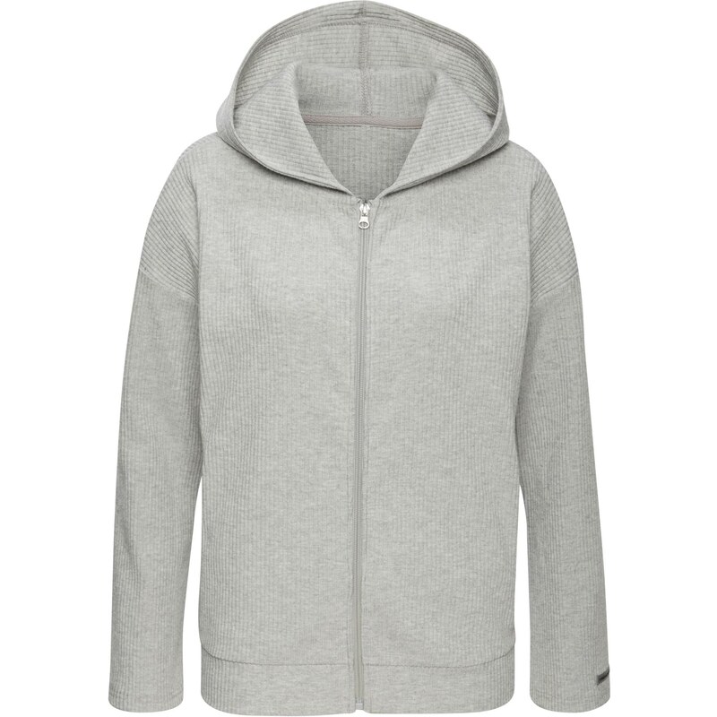 FRENCH CONNECTION Tepláková bunda sivá 64882921