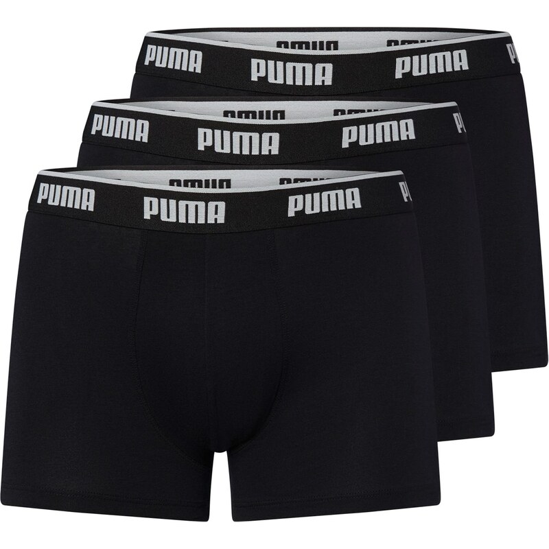 PUMA Boxerky svetlosivá / čierna 65043885