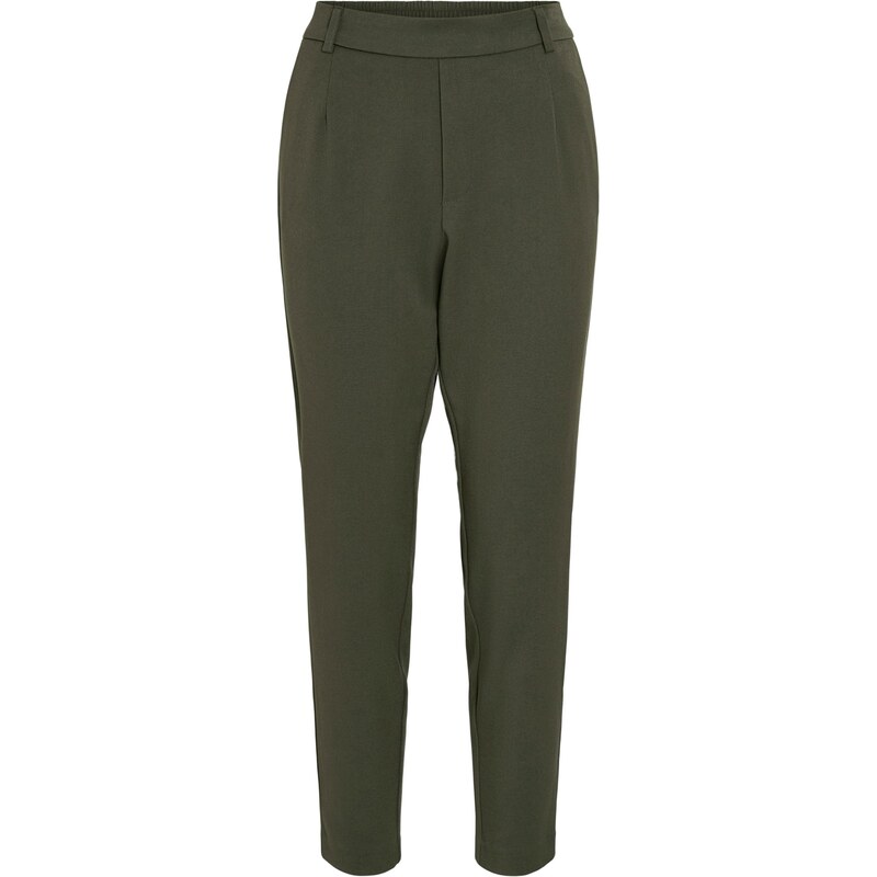 VILA Nohavice VIVarone olivová 65658595