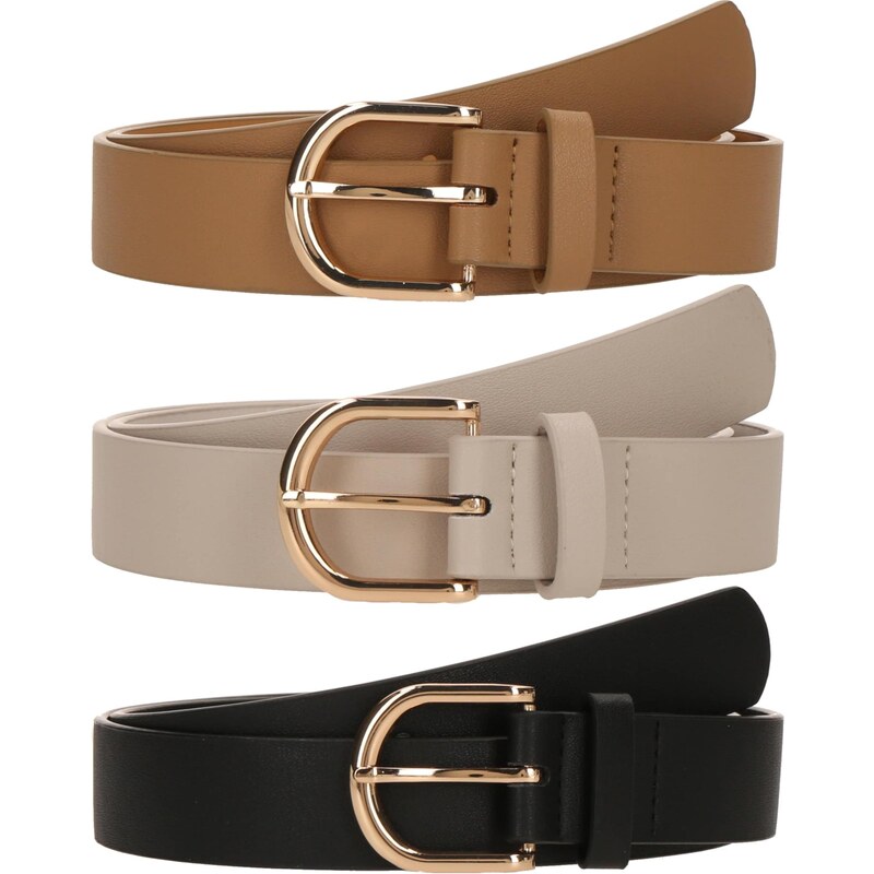 ABOUT YOU Opasky BSB24-408 béžová / tmavošedá / čierna 66460291