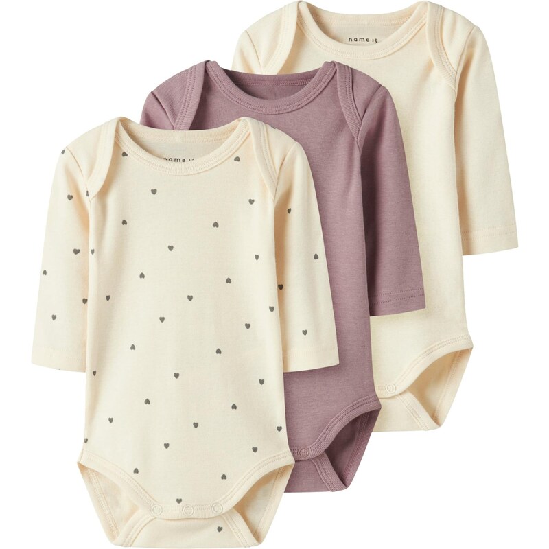 NAME IT Body svetlobéžová / svetlofialová 65658873