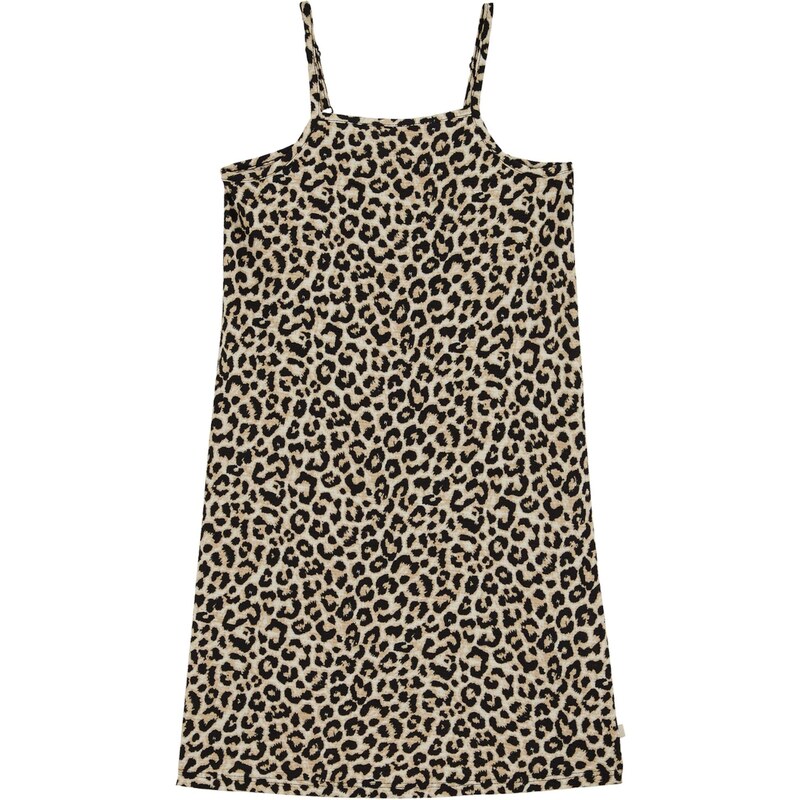 WE Fashion Šaty béžová / čierna 65882888