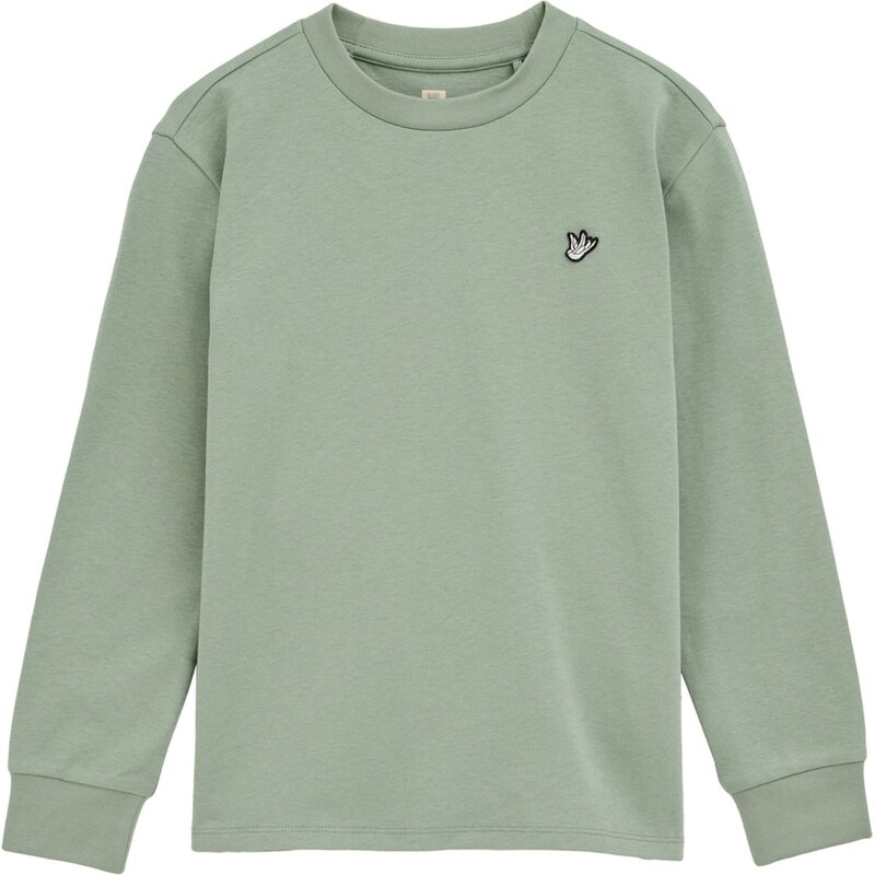 WE Fashion Tričko pastelovo zelená 65882839