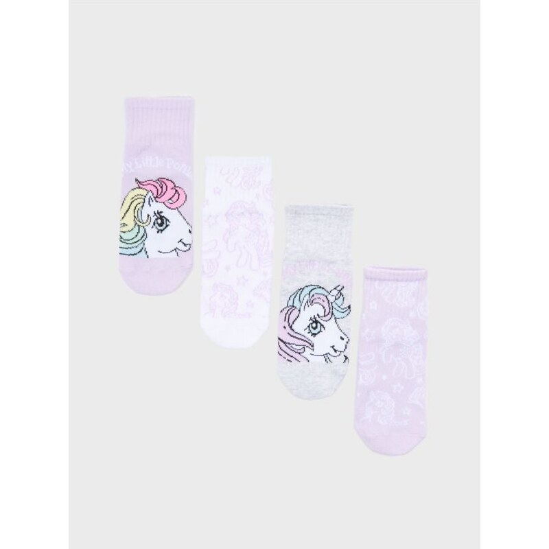 Sinsay - Súprava 4 párov ponožiek My Little Pony - viacfarebná 65752492