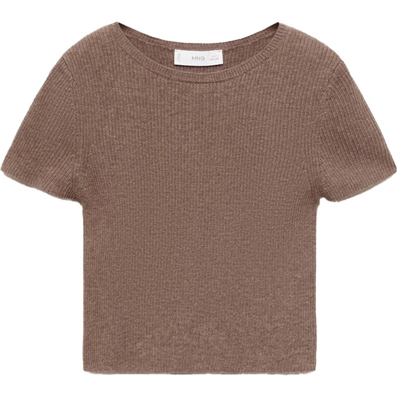 MANGO KIDS Tričko ORION hnedá 65886334