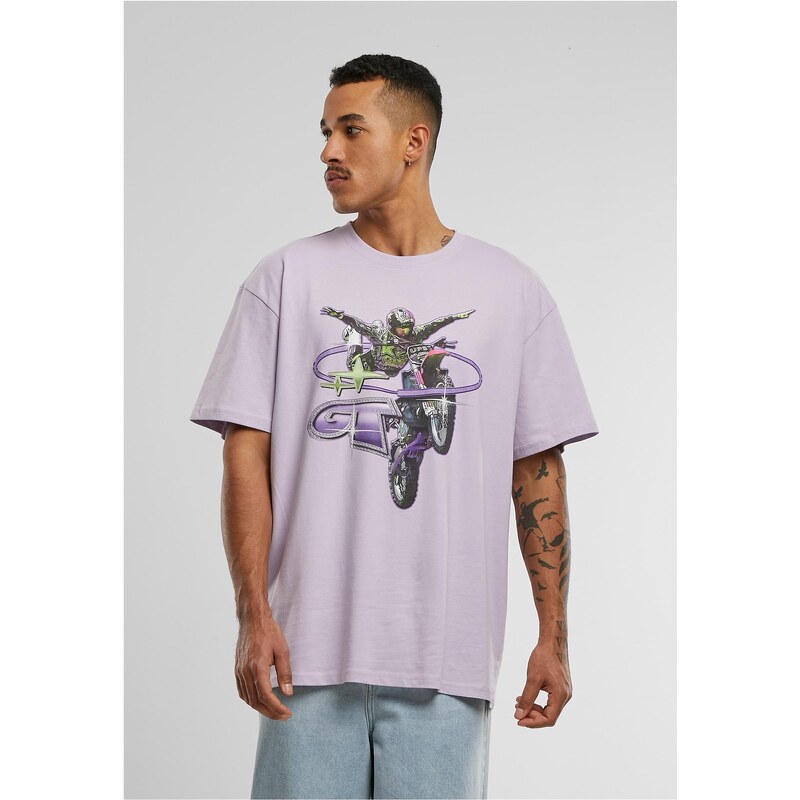 Mister Tee Moto GT Oversize Tee lilac 57100255