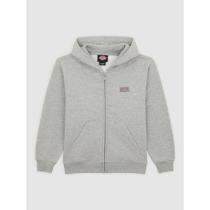 DICKIES Tepláková bunda Oakport sivá 65882573