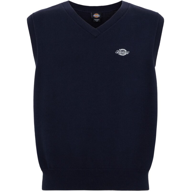 DICKIES Vesta Summerdale námornícka modrá / šedobiela 65655780