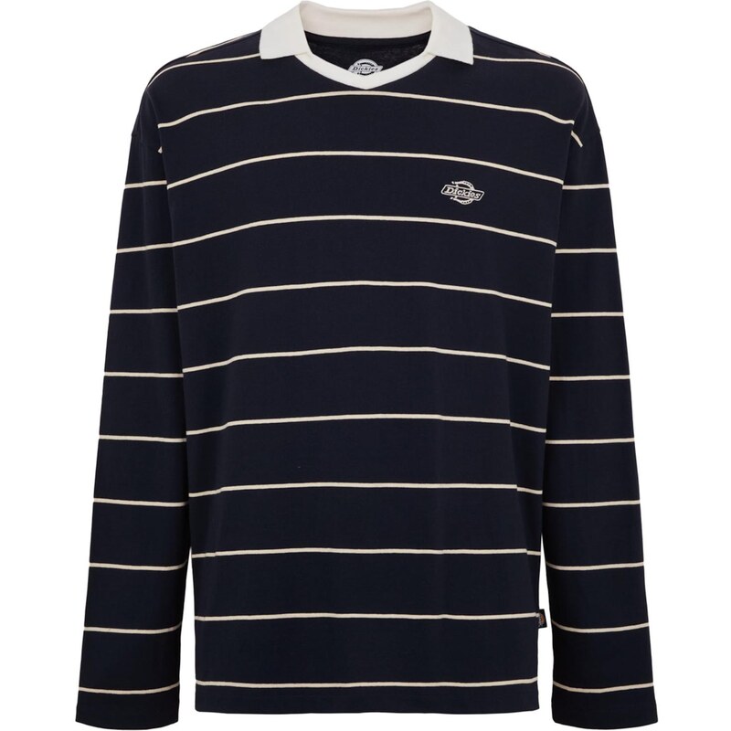 DICKIES Tričko Summerdale námornícka modrá / biela 65655782