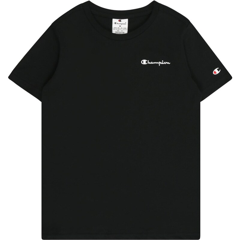 Champion Authentic Athletic Apparel Tričko čierna / biela 67088701