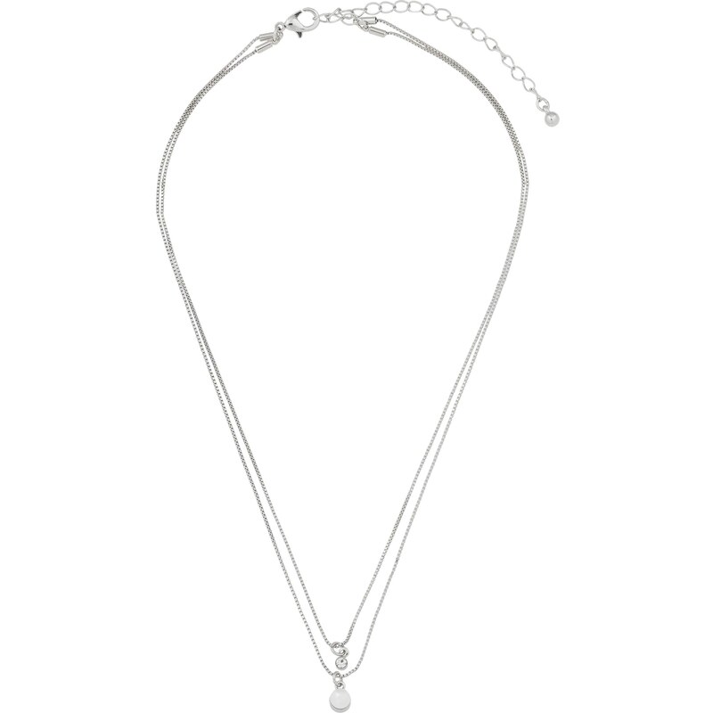 ABOUT YOU Retiazka Leia strieborná / priehľadná 65067954