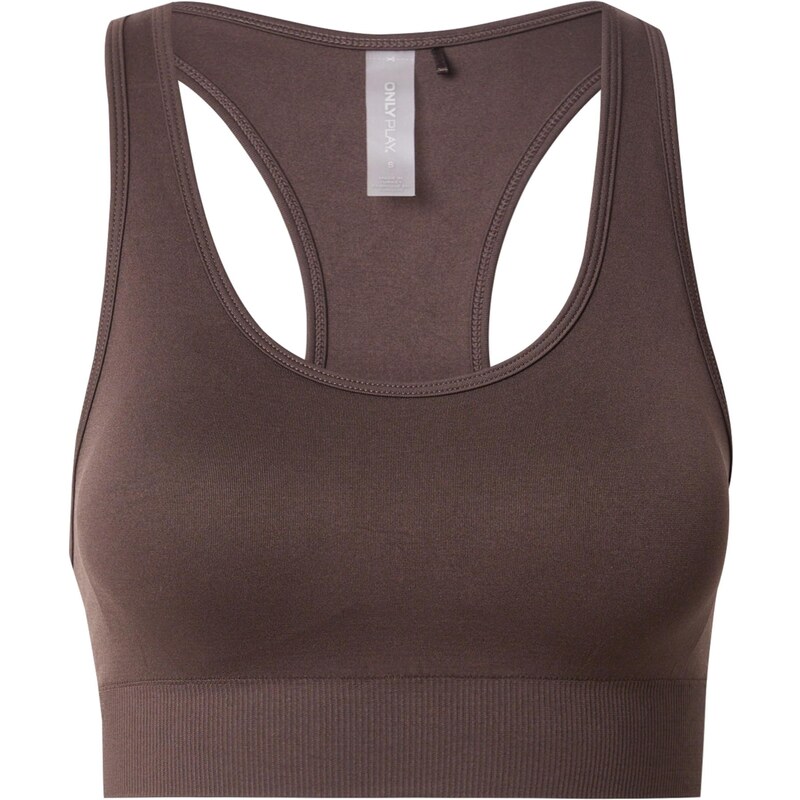 ONLY PLAY Športová podprsenka ONLDaisy čokoládová 65659337