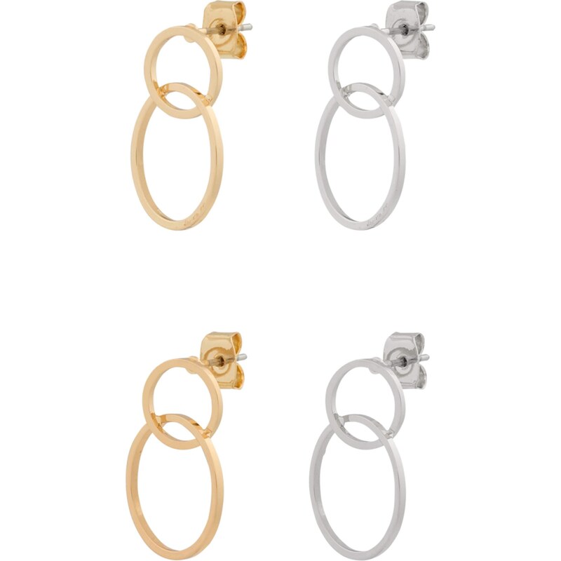 ABOUT YOU Náušnice zlatá / strieborná 65043482