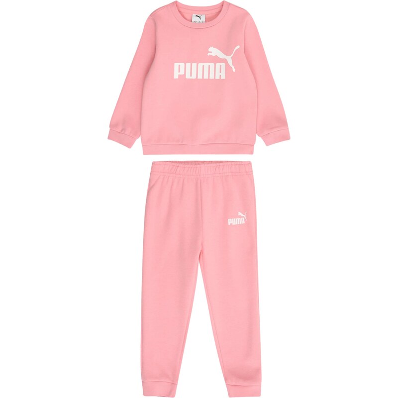 PUMA Joggingová súprava Essentials ružová / biela 65175476