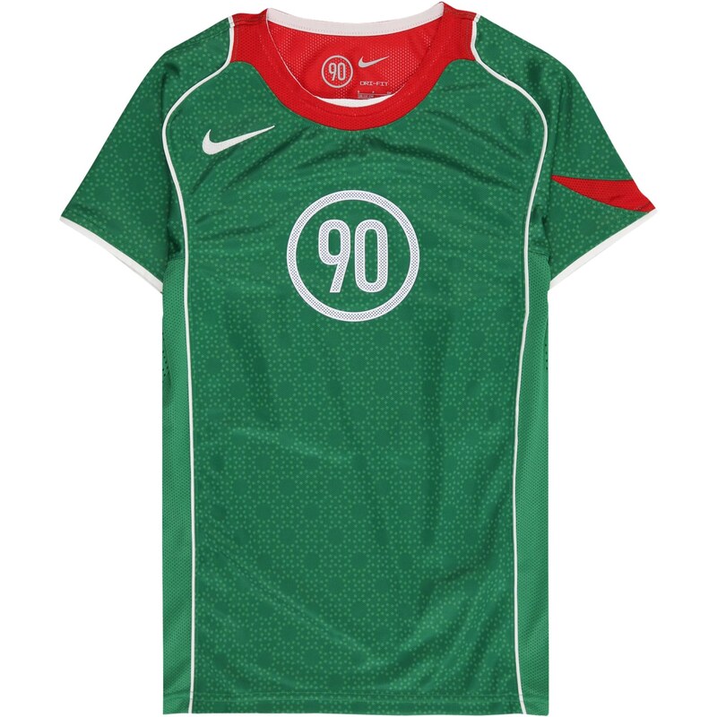 Nike Sportswear Tričko zelená / červená / biela 64883059