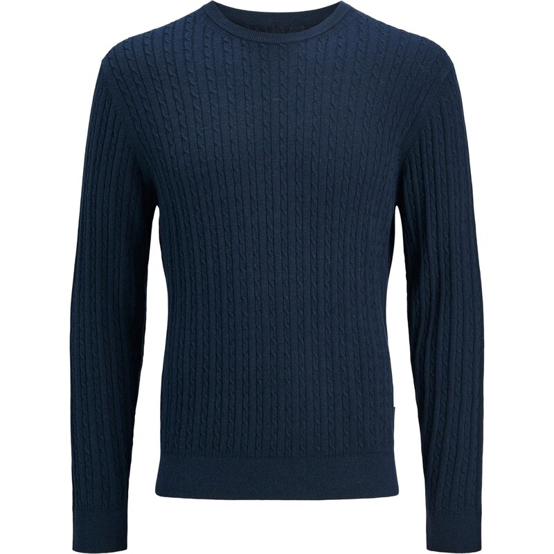 JACK & JONES Sveter JJEEMIL námornícka modrá 65657923