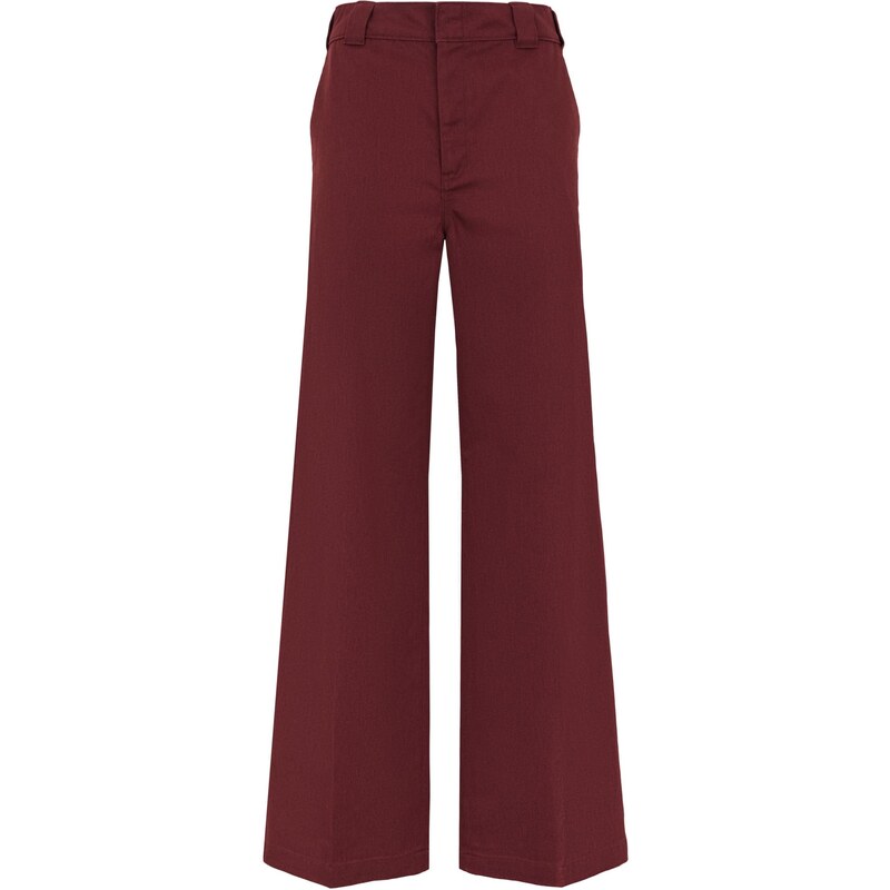 DICKIES Nohavice s pukmi gaštanová 64875433