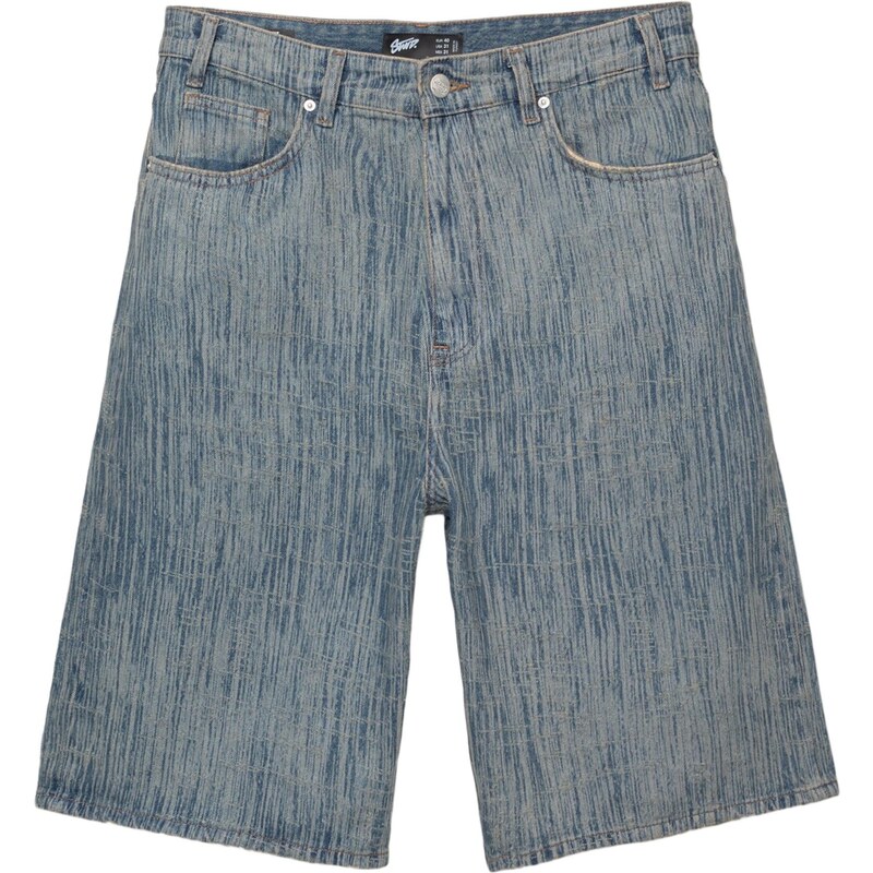 Pull&Bear Džínsy modrá denim / svetlomodrá 65035715