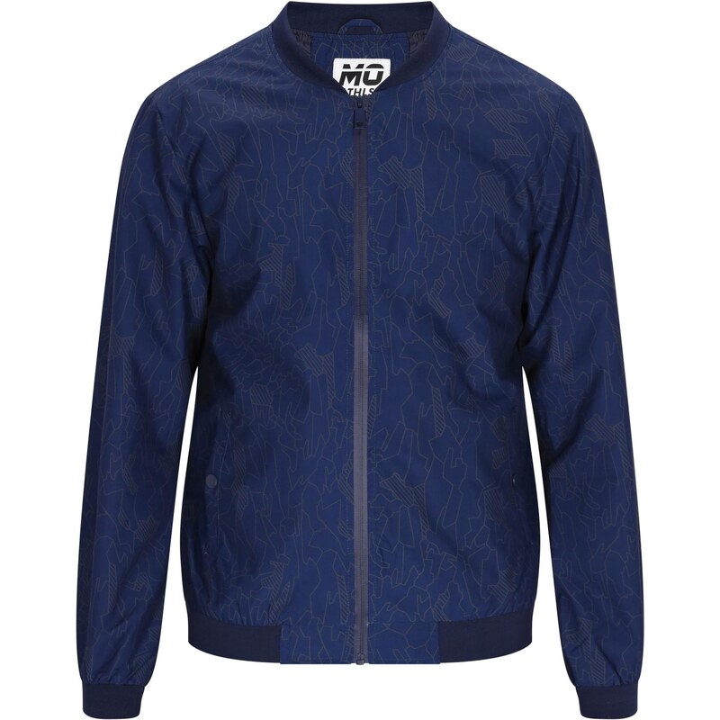 Mo ATHLSR Prechodná bunda námornícka modrá / sivá 64395241