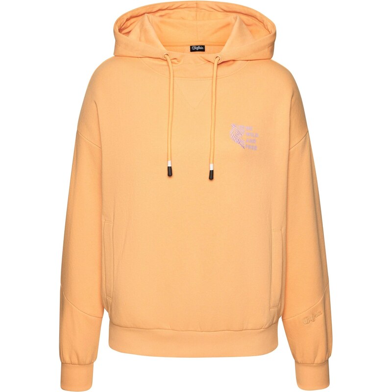 BUFFALO Mikina levanduľová / svetlooranžová 65645468