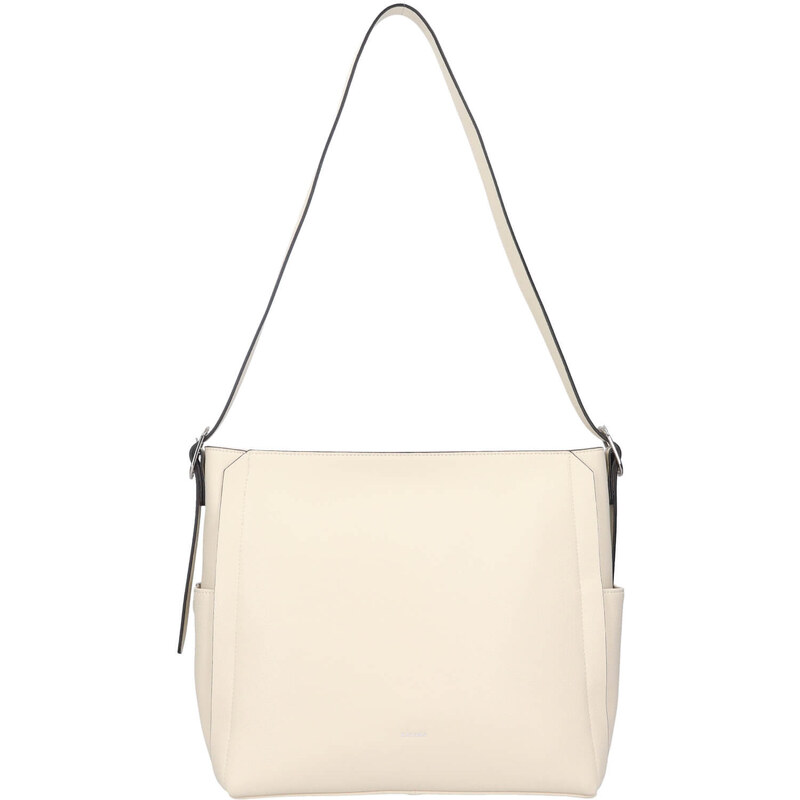 Elegantná dámska kožená kabelka Katana Seren - béžová 65912315