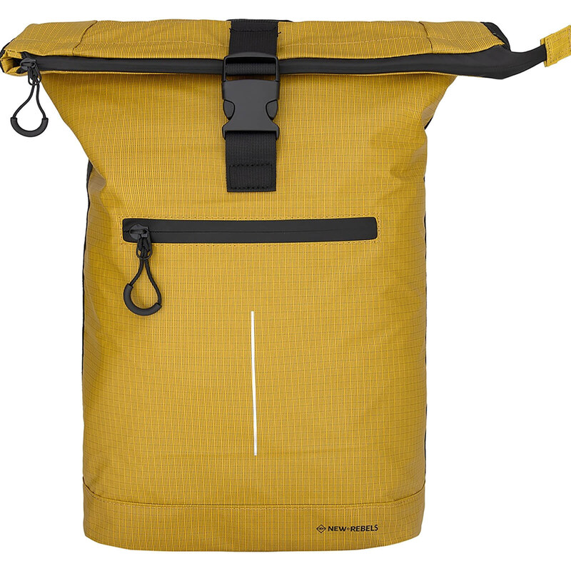 Veľký trendy batoh New Rebels Mikko - žltá 66061942
