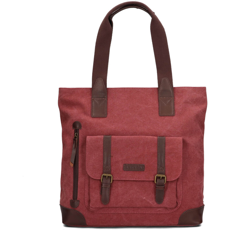 Väčšia dámska kabelka Katana Jitka - červená 65912334