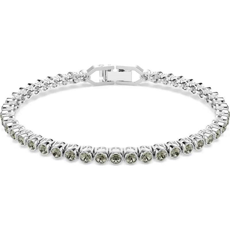 Swarovski Trblietavý náramok s kryštálmi Swarovski Tennis Imber Emily 66581006