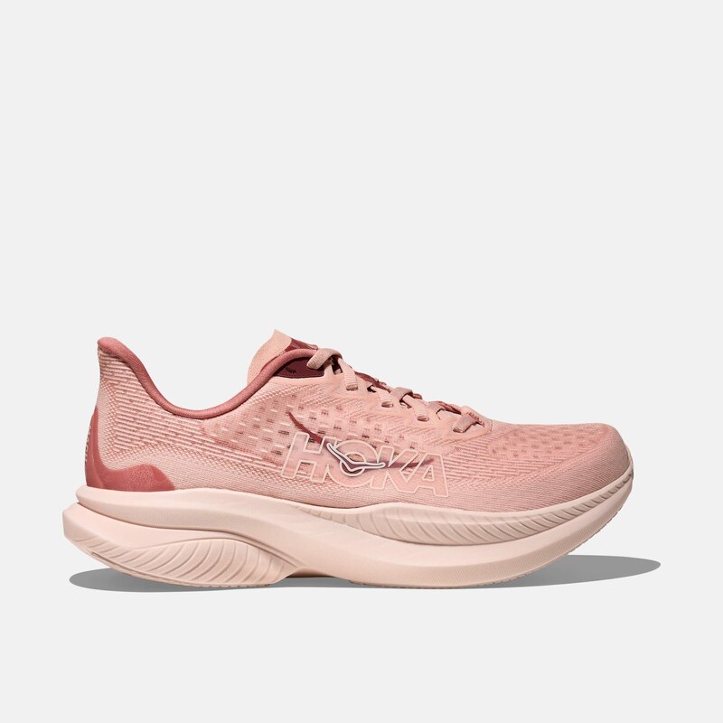 Dámske ružové bežecké tenisky Hoka Mach 6 64961197