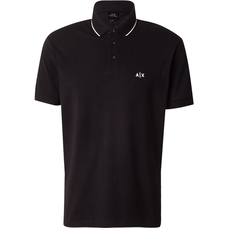 ARMANI EXCHANGE Tričko čierna / biela 64383174