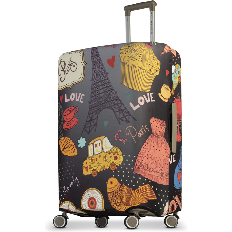 Worldpack Ochranný obal na kufor M - Love Paris 64885818