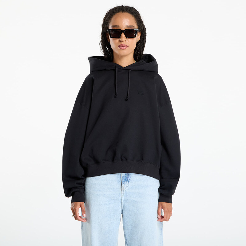 Mikina Y-3 Fleece Hoodie Black XS/30 64887275