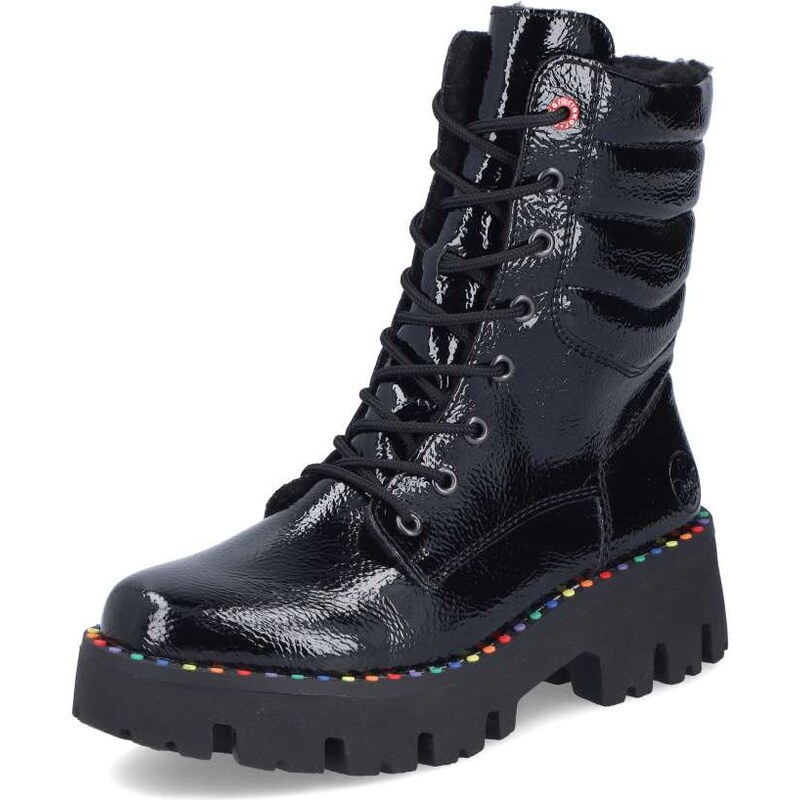 Dámska členková obuv RIEKER Y3330-00 čierna W5 64887072