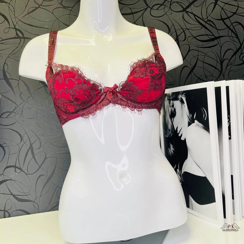 Agent Provocateur Mei Soiree Bra Dark Red 65202459