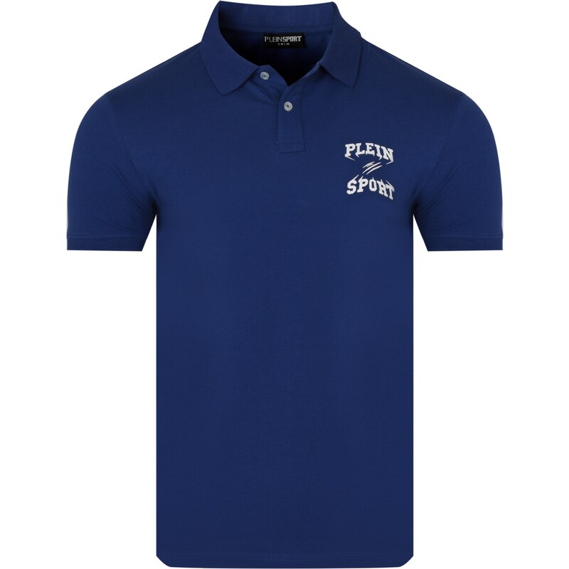 PLEIN SPORT Refined Dark Blue polo tričko 64888868