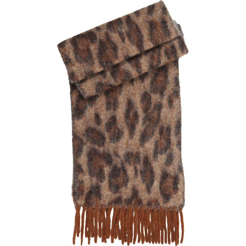 ABOUT YOU Šál tmavobéžová / hnedá / čierna 65886497