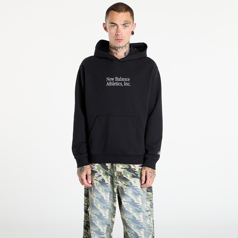 Mikina New Balance Athletics Classics Hoodie Black M 64895153